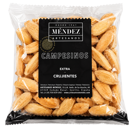 Artesanos Méndez Campesinos 140 g krokante Spaanse broodhapjes voor tapas
