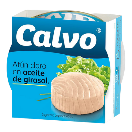 Calvo Atún Claro en Aceite de Girasol