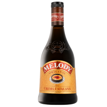 Fles Melody Licor Crema Catalana Spaanse roomlikeur 70 cl