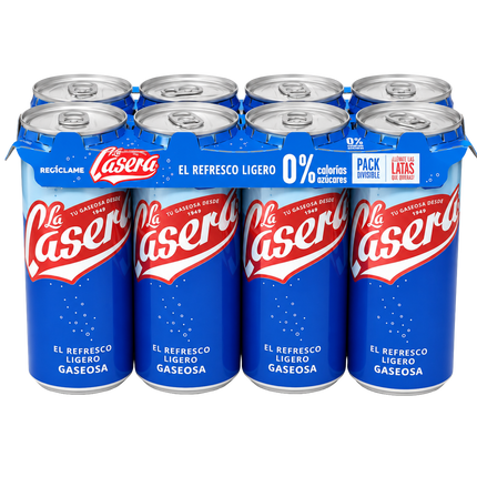 La Casera Gaseosa 8-pack – 8 x 33 cl