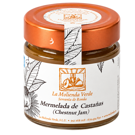 La Molienda Verde Mermelada de Castañas 275 g Spaanse kastanjejam uit de Serranía de Ronda