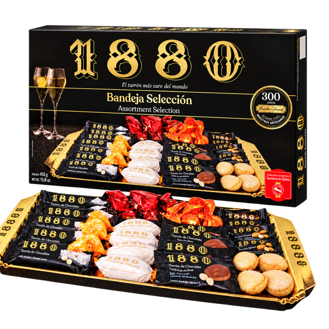 1880 Bandeja Selección – Turrón & Spaanse Kerstzoetigheden 450 g