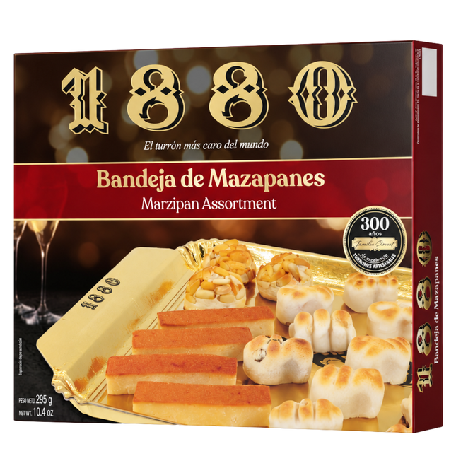 1880 Mazapán assortiment 295 g met vijf Spaanse marsepeinspecialiteiten