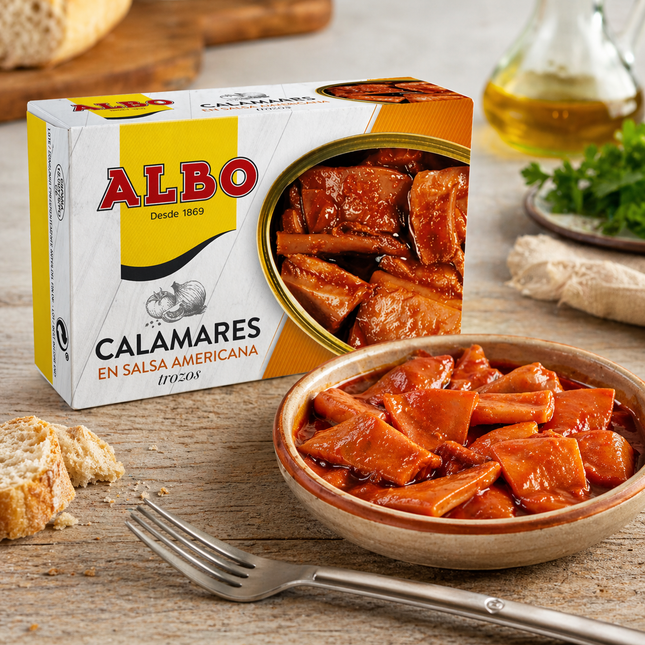 Albo Calamares Salsa Americana