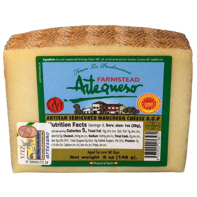 Artequeso Manchego de Granja DOP 250 g