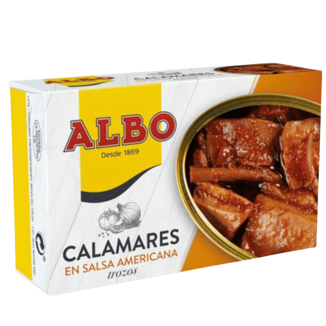Calamares en salsa americana