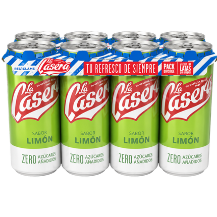 La Casera Limón 8-pack – 8 x 33 cl