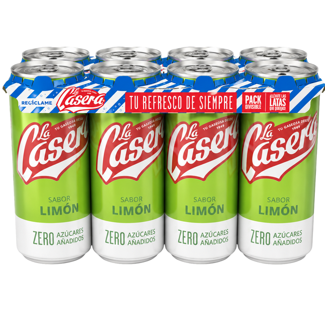 La Casera Limón 8-pack – 8 x 33 cl