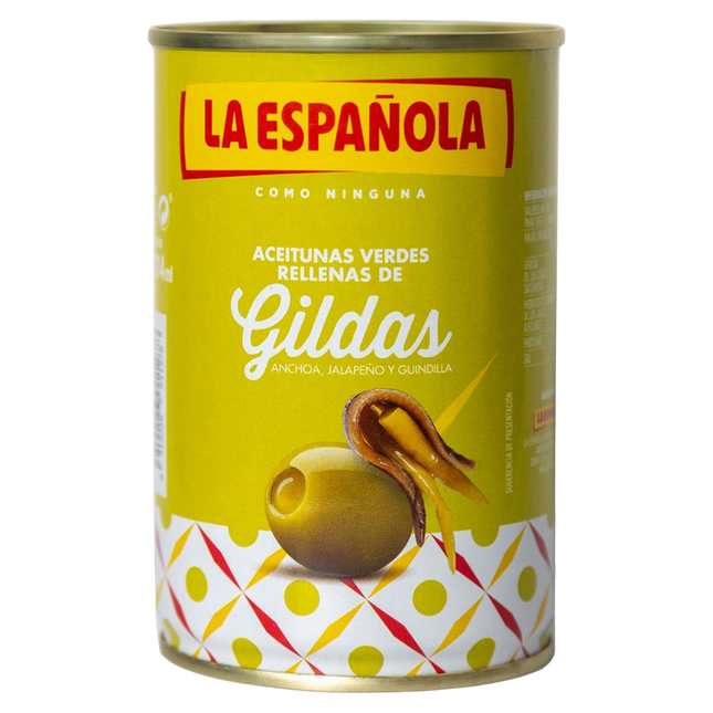 La Española Olijven Gevuld met Gildas 130 g