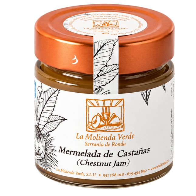 La Molienda Verde Mermelada de Castañas 275 g Spaanse kastanjejam uit de Serranía de Ronda