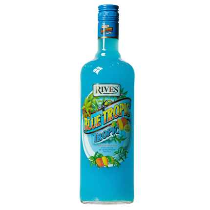 Rives Blue Tropic alcoholvrije tropische drank 1 liter
