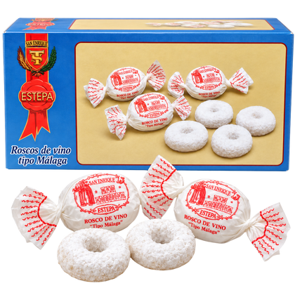 San Enrique Roscos Tipo Málaga 825 g Spaanse ringkoekjes met wijn en specerijen