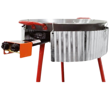 Windscherm Gegolfd voor Garcima Paella Brander