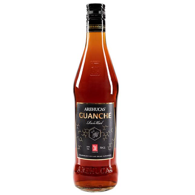 Arehucas Licor Ron Miel Guanche Arehucas