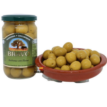 Bravo Olijven Manzanilla met pit