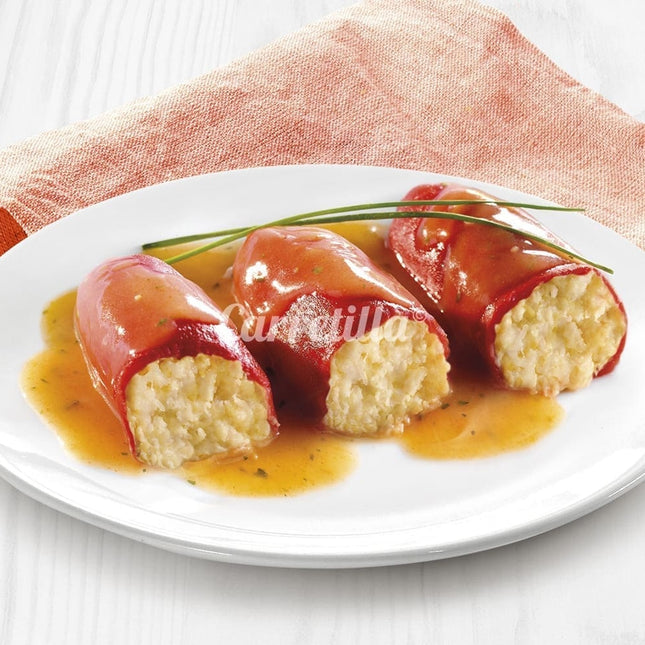 Carretilla Carretilla Pimiento Relleno Bacalao