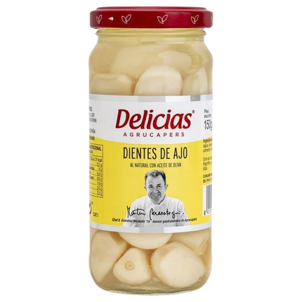 Knoflookteentjes in Olijfolie - Dientes de Ajo al Natural