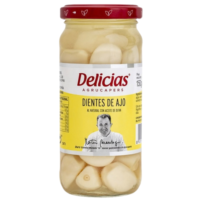 Knoflookteentjes in Olijfolie - Dientes de Ajo al Natural