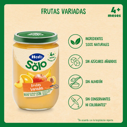 Hero Frutas Variadas (Gemengd Fruit)4m+
