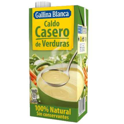 Gallina Blanca Caldo Casero de Verduras
