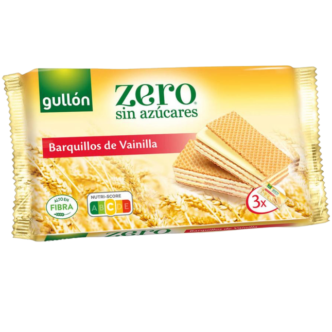 Gulon Gullón Zero Barquillos Vainilla