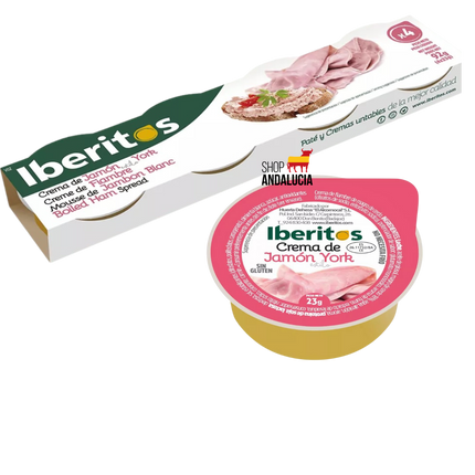 Iberitos Iberitos Crema Jamon York Mono 4 Pack
