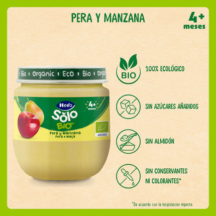 Hero Bio Pera y Manzana (Biologische Peer en Appel)