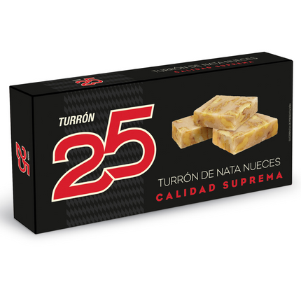 Turron25 Turron 25 Nata Nueces